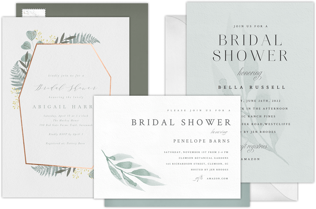 registry card shower template baby WOW that Bridal Online Email Shower Invitations