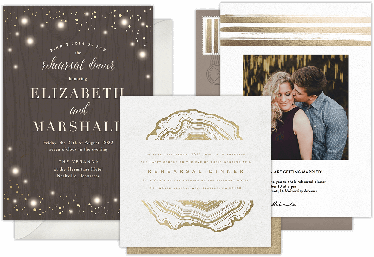 Wedding Rehearsal Dinner Invitation Template Free For Your Needs