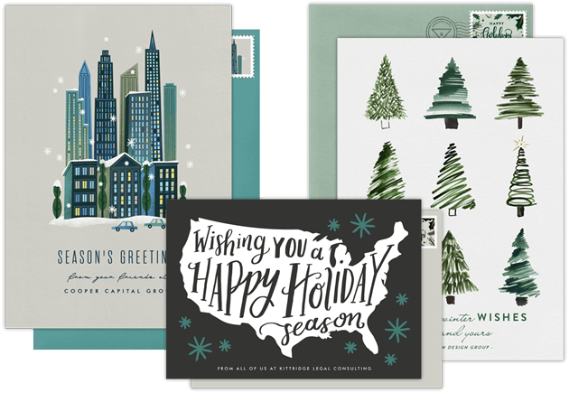 Corporate Holiday Card Design