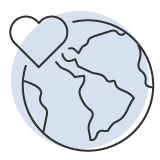 sustainability eco partnerships icon